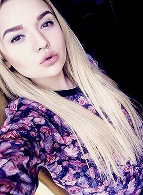 Flexible bride Anastasiya from Odessa (Ukraine), 24 yo, hair color blonde