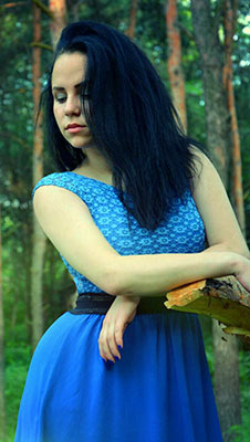 Kind lady Anastasiya from Dneprodzerzhinsk (Ukraine), 26 yo, hair color chestnut
