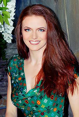 Kind bride Irina from Kharkov (Ukraine), 45 yo, hair color red-haired
