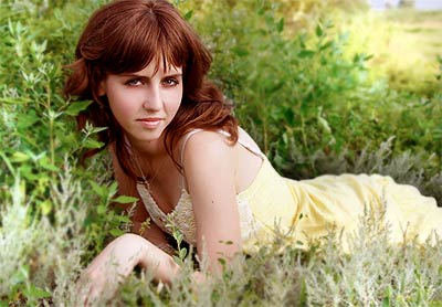 Candid lady Viktoriya from Kherson (Ukraine), 34 yo, hair color chestnut