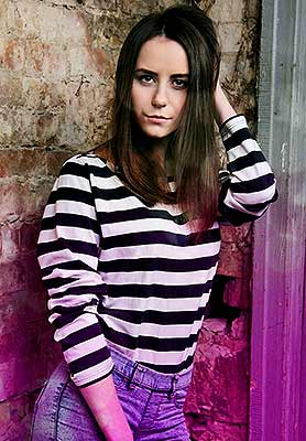 Wellread girl Irina from Kiev (Ukraine), 27 yo, hair color brunette