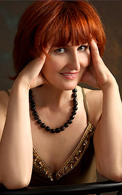 Devoted bride Lyudmila from Kiev (Ukraine), 58 yo, hair color red-haired