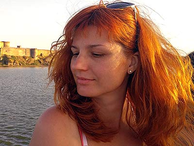 Tender woman Tat'yana from Kiev (Ukraine), 42 yo, hair color red-haired