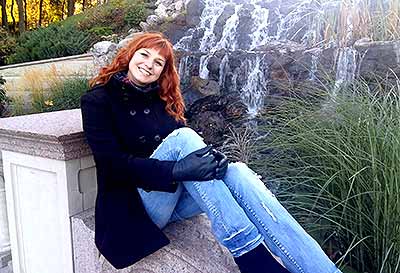 Tender woman Tat'yana from Kiev (Ukraine), 42 yo, hair color red-haired