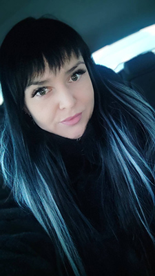 Polite lady Viktoriya from Lugansk (Ukraine), 34 yo, hair color black