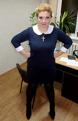 Kind bride Yana from Mariupol (Ukraine), 41 yo, hair color brunette