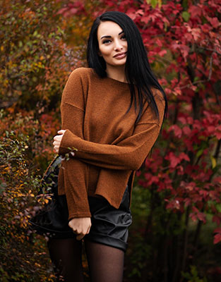 Kind woman Mariya from Mariupol (Ukraine), 29 yo, hair color brunette