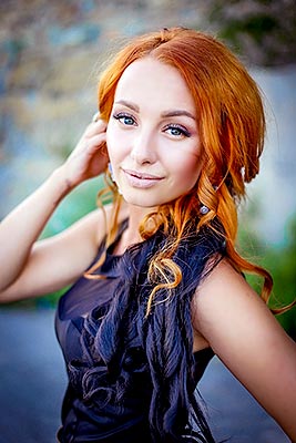 Sincere bride Anastasiya from Nikopol (Ukraine), 31 yo, hair color red-haired