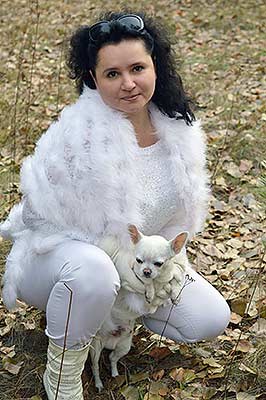 Sensitive bride Tat'yana from Kiev (Ukraine), 48 yo, hair color brunette