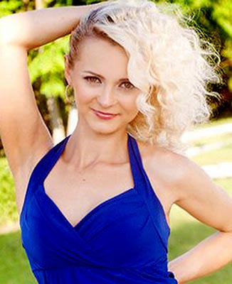 Sentimental bride Ekaterina from Sumy (Ukraine), 37 yo, hair color blonde