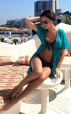 Passionate girl Irina in bikini from Kiev (Ukraine), 27 yo, hair color brunette