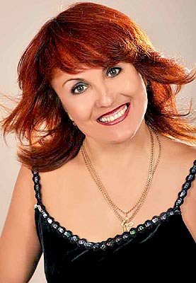Conservative lady Elena from Lutugino (Ukraine), 56 yo, hair color red-haired