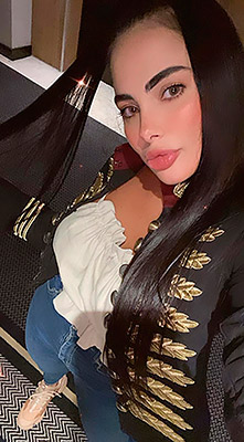 Strong wife Tatiana from Medellin (Colombia), 37 yo, hair color black