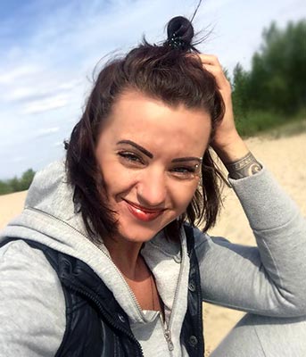 Versatile lady Alevtina from Cherkassy (Ukraine), 43 yo, hair color brown-haired