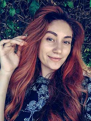 Mysterious lady Aleksandra from Cherkassy (Ukraine), 28 yo, hair color red-haired