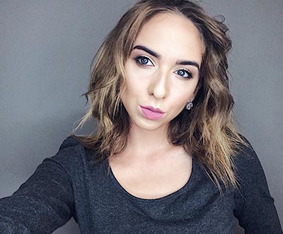 Ambitious girl Darina from Odessa (Ukraine), 25 yo, hair color brown
