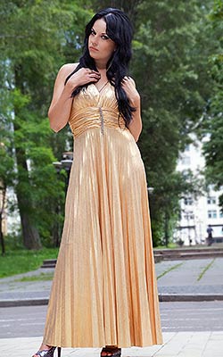 Positive lady Tat'yana from Kiev (Ukraine), 38 yo, hair color black