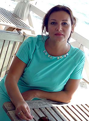 Cheerful bride Inna from Odessa (Ukraine), 52 yo, hair color red