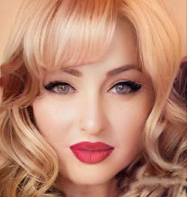 Attractive wife Yel'nara from Simferopol (Russia), 36 yo, hair color peroxide blonde