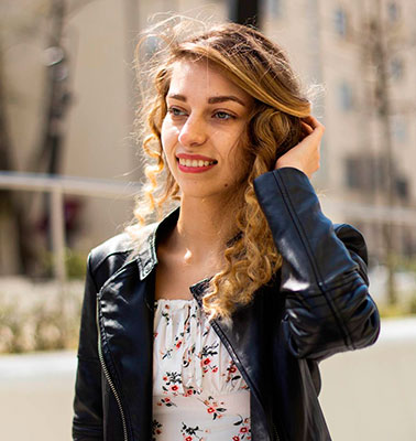 Impulsive girl Anastasiya from Dnipro (Ukraine), 25 yo, hair color light brown