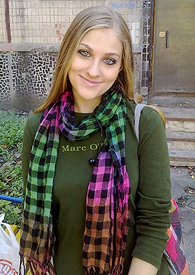 Responsive woman Anastasiya from Kharkov (Ukraine), 31 yo, hair color light brown
