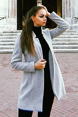 Proud lady Anna from Kherson (Ukraine), 22 yo, hair color dark brown