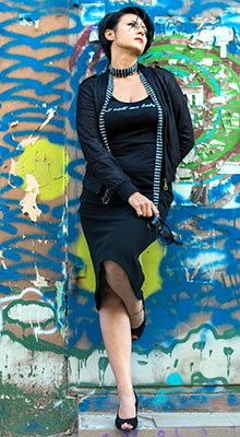 Balanced woman Ekaterina from Kherson (Ukraine), 45 yo, hair color black