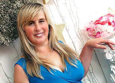 Soft woman Larisa from Khmelnitsky (Ukraine), 50 yo, hair color light brown
