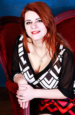 Dreamy bride Elena from Kiev (Ukraine), 46 yo, hair color red-haired