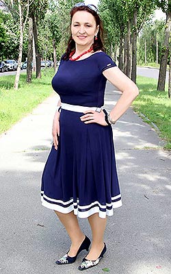 Selfconfident lady Natal'ya from Kiev (Ukraine), 63 yo, hair color brown-haired