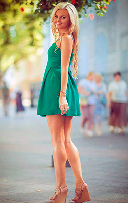 Honest bride Kristina from Odessa (Ukraine), 34 yo, hair color blonde
