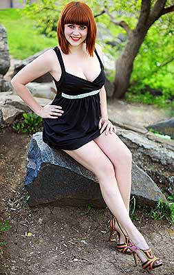 Tender lady Anna from Kiev (Ukraine), 37 yo, hair color red-haired