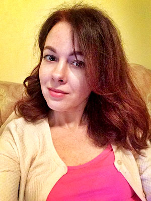 Sincere bride Anna from Kiev (Ukraine), 36 yo, hair color red-haired
