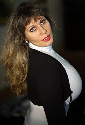 Sensitivesensual bride Marina from Kiev (Ukraine), 44 yo, hair color brown-haired