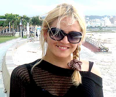Cheerful bride Tat'yana from Yalta (Ukraine), 41 yo, hair color peroxide blonde