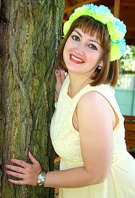 Sociable bride Ekaterina from Chernigov (Ukraine), 37 yo, hair color chestnut