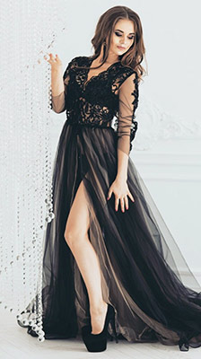 Tenderhearted bride Kseniya from Moscow (Russia), 31 yo, hair color brown-haired