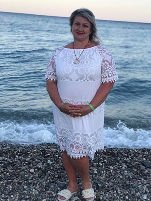 Openhearted bride Oksana from Kirovograd (Ukraine), 53 yo, hair color blonde