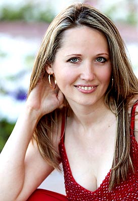 Cheerful lady Tat'yana from Lugansk (Ukraine), 47 yo, hair color brown