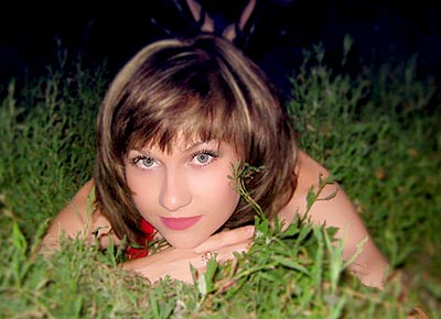 Romantic woman Marina from Lugansk (Ukraine), 40 yo, hair color brown