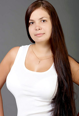 Fond woman Tat'yana from Lugansk (Ukraine), 42 yo, hair color brown-haired