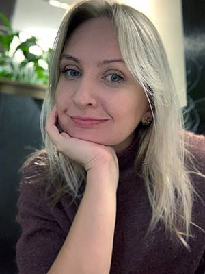 Young bride Inna from Kiev (Ukraine), 45 yo, hair color blonde