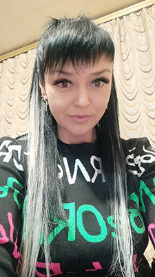 Polite lady Viktoriya from Lugansk (Ukraine), 34 yo, hair color black