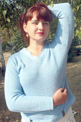 Kind lady Viktoriya from Mariupol (Ukraine), 53 yo, hair color chestnut