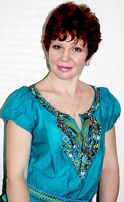 Cheerful woman Ol'ga from Mariupol (Ukraine), 63 yo, hair color brown-haired