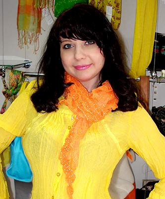 Attractive bride Liliya from Mariupol (Ukraine), 48 yo, hair color brown-haired