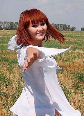 Kind bride Anastasiya from Mariupol (Ukraine), 34 yo, hair color red-haired