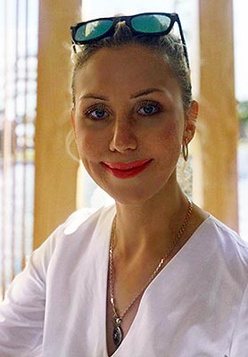 Christian lady Ekaterina from Mariupol (Ukraine), 43 yo, hair color blonde