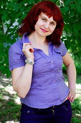 Balanced bride Irina from Melitopol (Ukraine), 51 yo, hair color chestnut