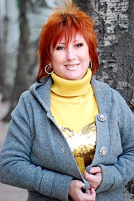 Soft lady Irina from Melitopol (Ukraine), 64 yo, hair color red-haired